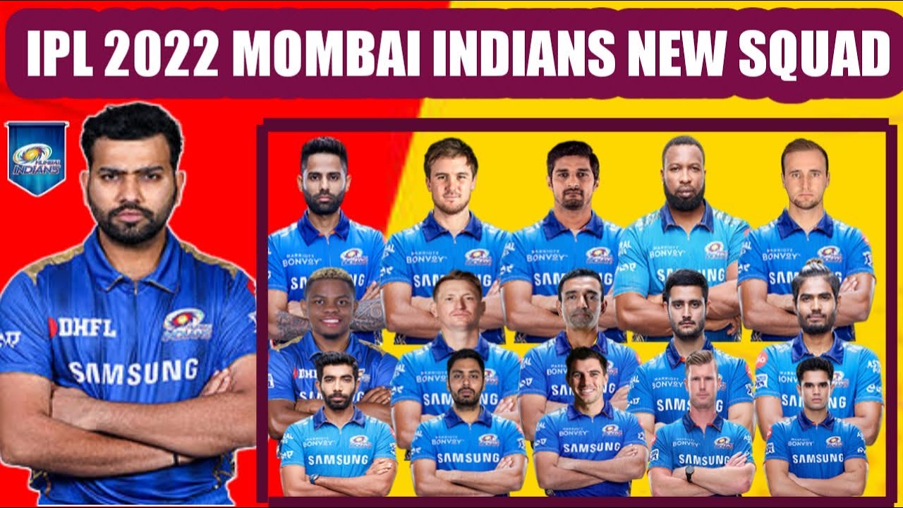 IPL 2022 : Mumbai Indians Full Squad | MI Team Full Squad for Ipl 2022 | Mi Team Player List 2022