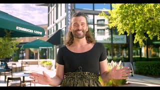 Jonathan Van Ness Surprises Customers With The Star Treatment, Thanks To Starbucks® Rewards
