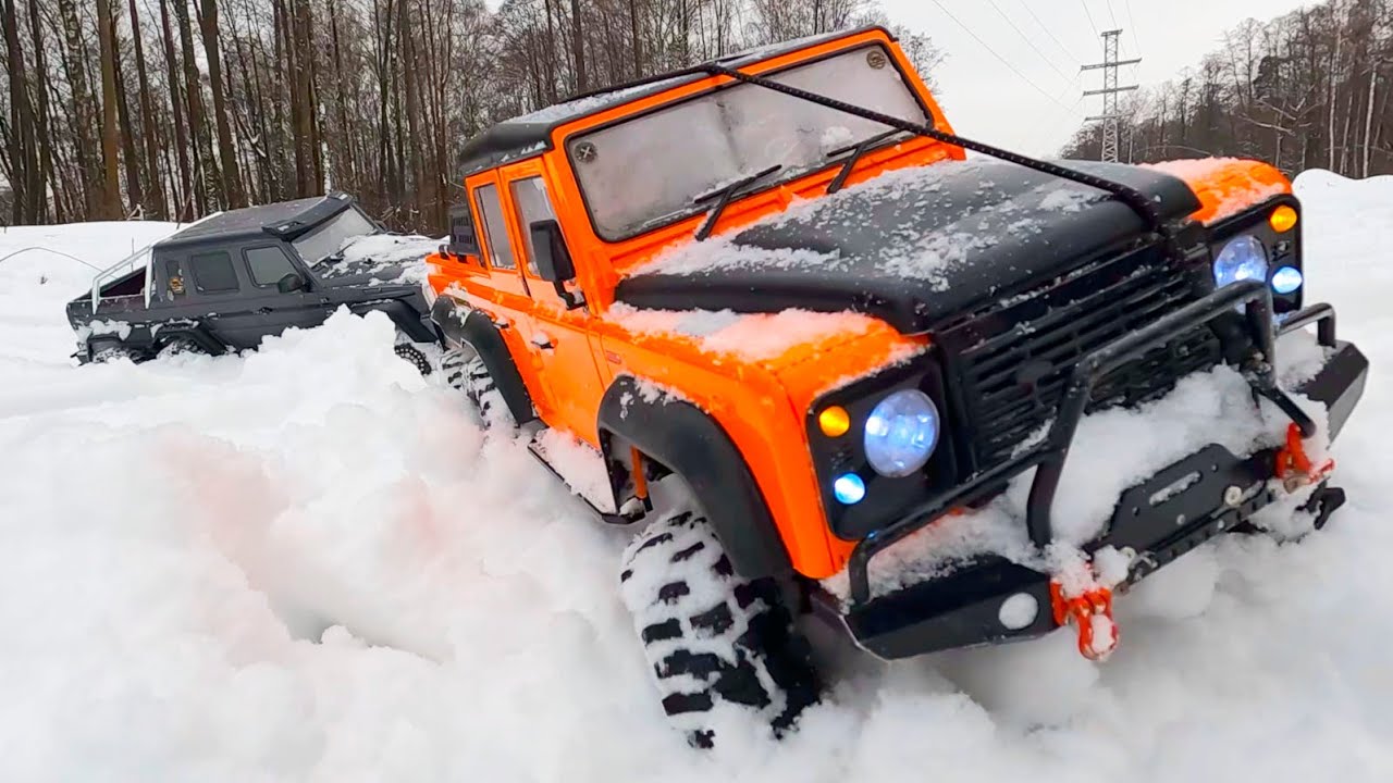 Blizzard 2.0 vs TRX6 – RC Snow Domination Begins!
