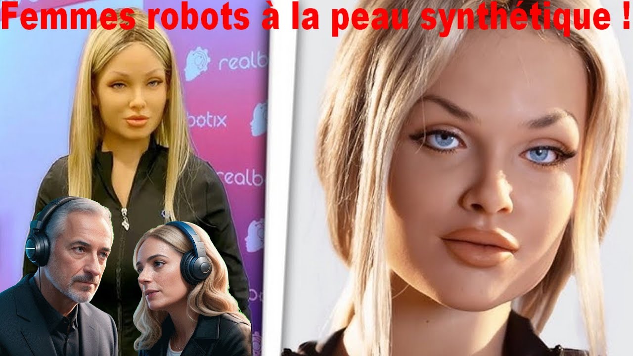Femmes robots à la peau synthétique avec IA, une réponse à la solitude masculine ?