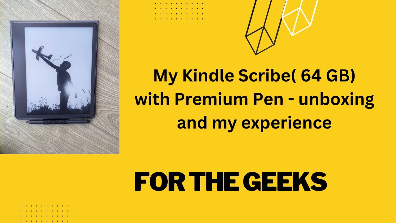 No Ads]  Kindle Scribe (2023) - 64GB + Premium Pen