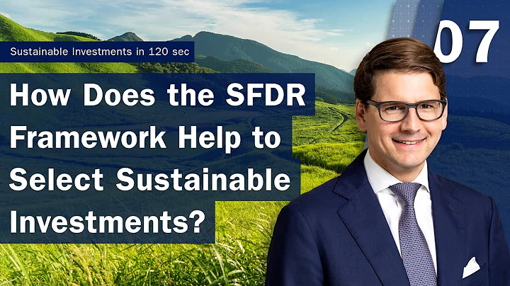 How Does the SFDR Framework Help to Select Sustainable Investments?