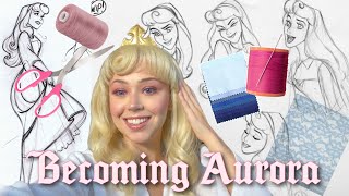 Making My Princess Aurora Renfaire Costume