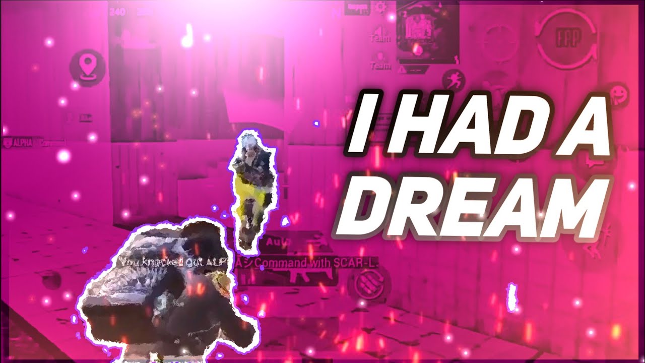 I had a dream ⚡| pubg mobile | five finger claw and full gyro |