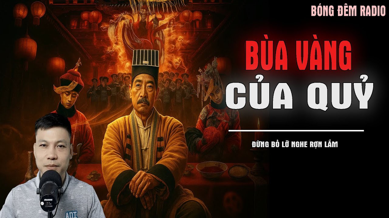 BÓNG ĐÊM RADIO : BÙA VÀNG CỦA QUỶ | GIỌNG KỂ MC ĐÌNH SOẠN