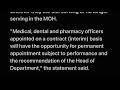 More than 3,900 contract officers to be appointed in latest recruitment - MOH | 27 July 2024
