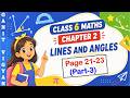 Class 6 Maths Chapter 2 | Ganita Prakash | Line and Angles | Ncert l Page 21-23