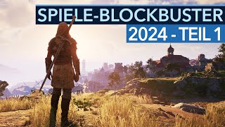 Das sind die wichtigsten Spiele 2024  wenn sie erscheinen | BlockbusterVorschau Teil 1