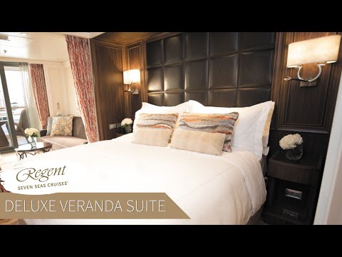 Seven Seas Explorer Deluxe Veranda Suite walkthrough tour