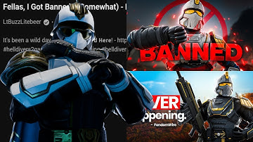 Arrowhead Just Banned a Massive Content Creator - Helldivers 2