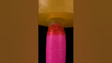 ASMR gluestick vs matchstick close-up macro #shorts #satisfying #closeup #asmr #macro