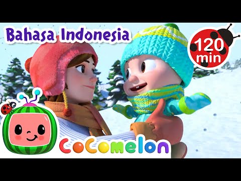 Lagu Musim Dingin | CoComelon Bahasa Indonesia - Lagu Anak Anak