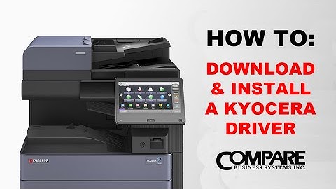 Download and Install A Kyocera Driver (Step-By-Step)