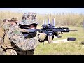 U.S. Marine Recon Conduct Weapons Training (April 2022)