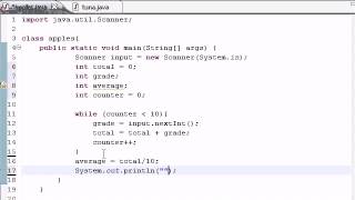 Part 21: Java Programming Tutorial - Simple Averaging Program