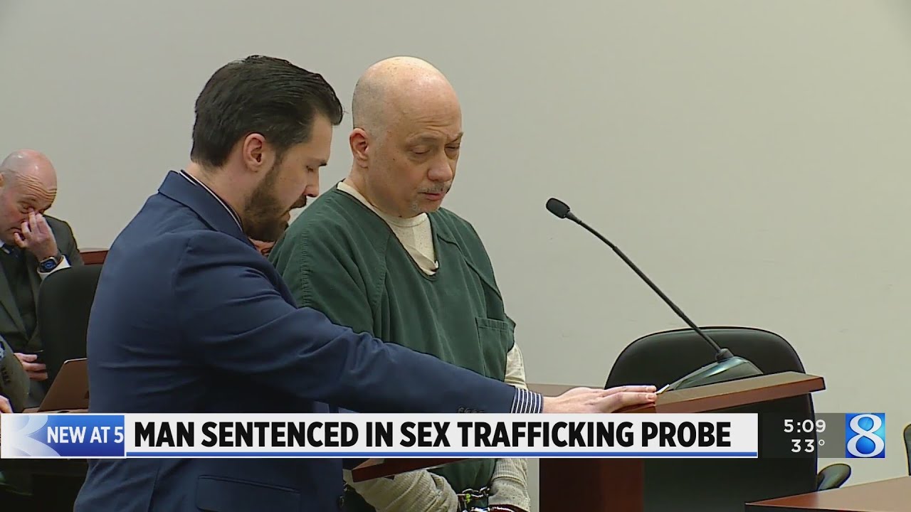 Walker man sentenced to prison for sex trafficking - YouTube