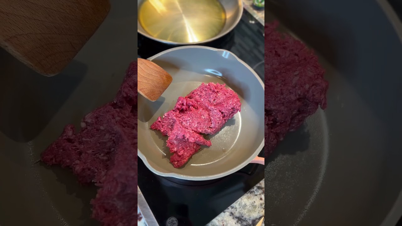 Easy ground bison tacos!