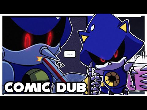 Metal Sonic tries the 'Grimace Milkshake' | Comic Dub