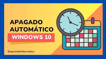 ⏰ PROGRAMA el APAGADO de tu PC en WINDOWS 10