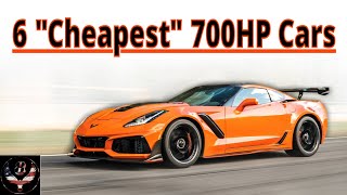 6 'Cheapest' 700HP American Cars