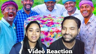 Colourful Jelly Cake Cooking Video Reaction ???? | Village Cooking Channel | Tamil Couple Reaction