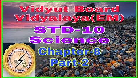 1041.Std-10,Science,Chapter-8,Part-2 | Vidyut Board Vidyalaya | BHAGYESH THAKKAR