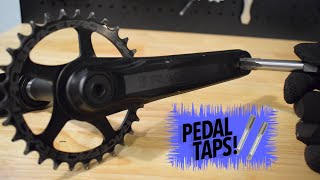 Fixing Crank Threads with Pedal Taps!