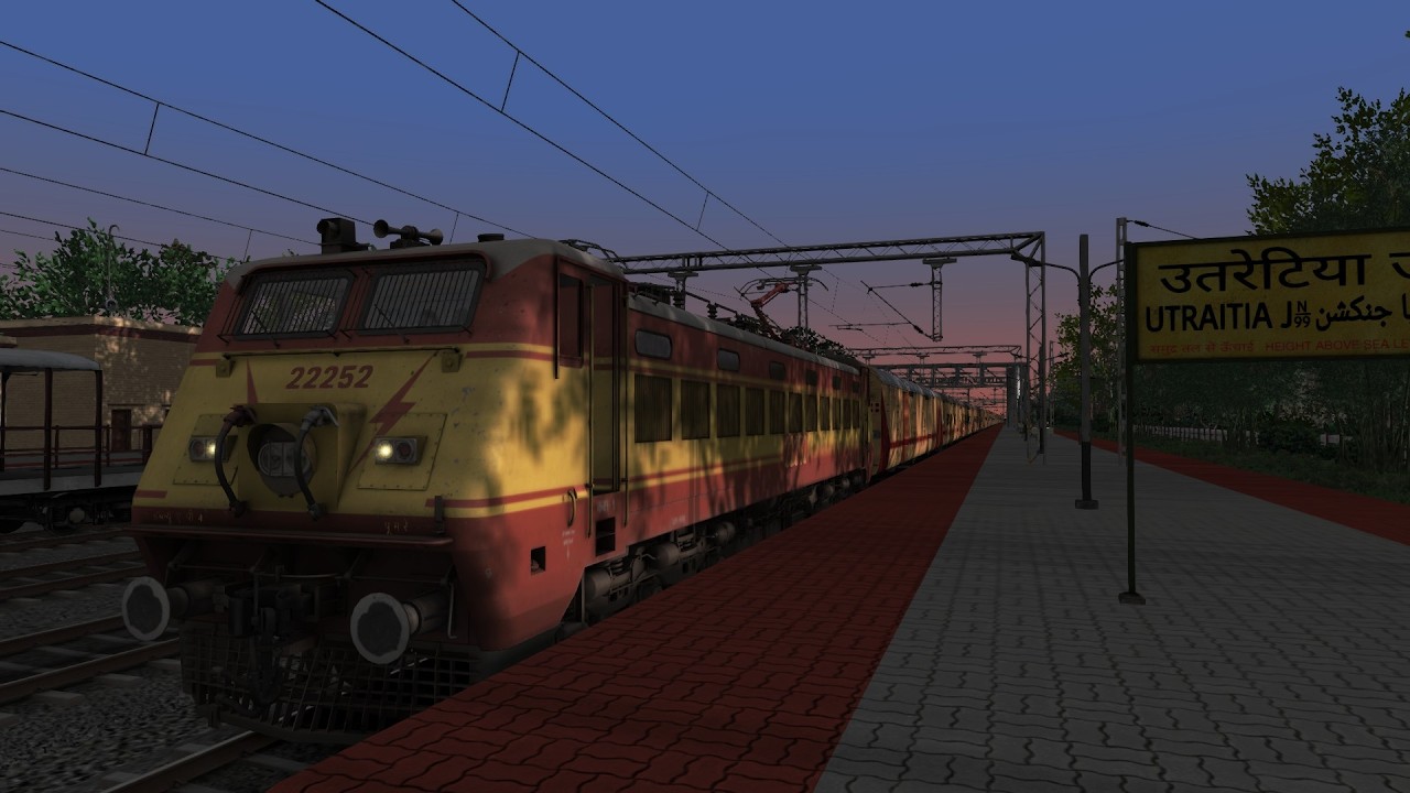 Train Simulator 22252  utraitia Jn  india train gaiming