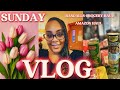 Sunday vlog amazon haul randalls grocery haulsunday reset