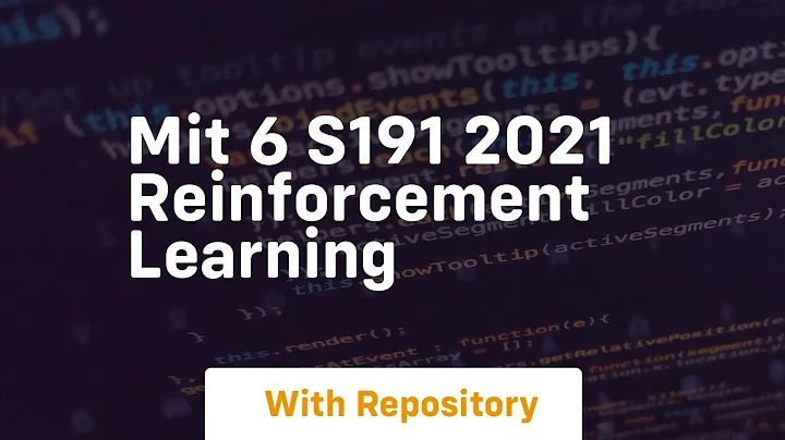 mit 6 s191 2021 reinforcement learning