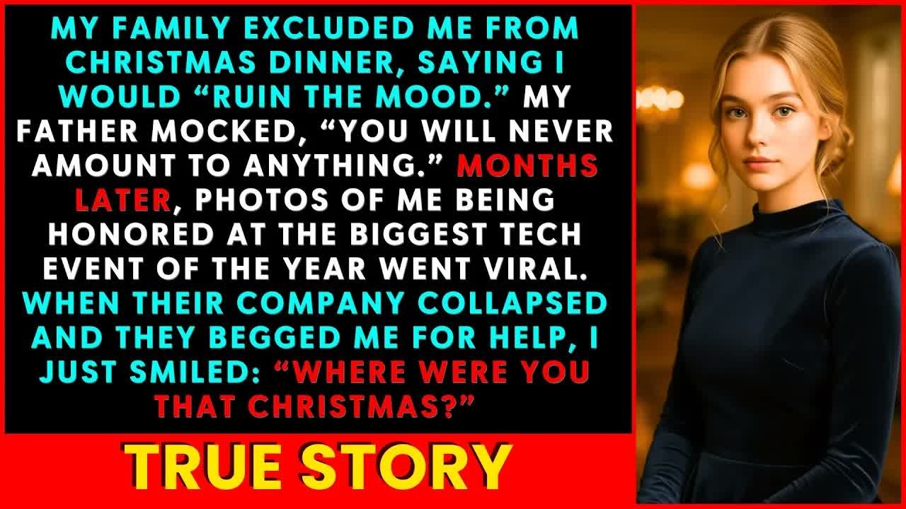 My Family Excluded Me From This Year’s Christmas Dinner — Then They Begged Me to Save Their Company