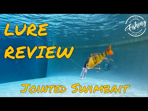REVIEW {Underwater Footage!} Oddspro Jointed Swimbait Bass Fishing