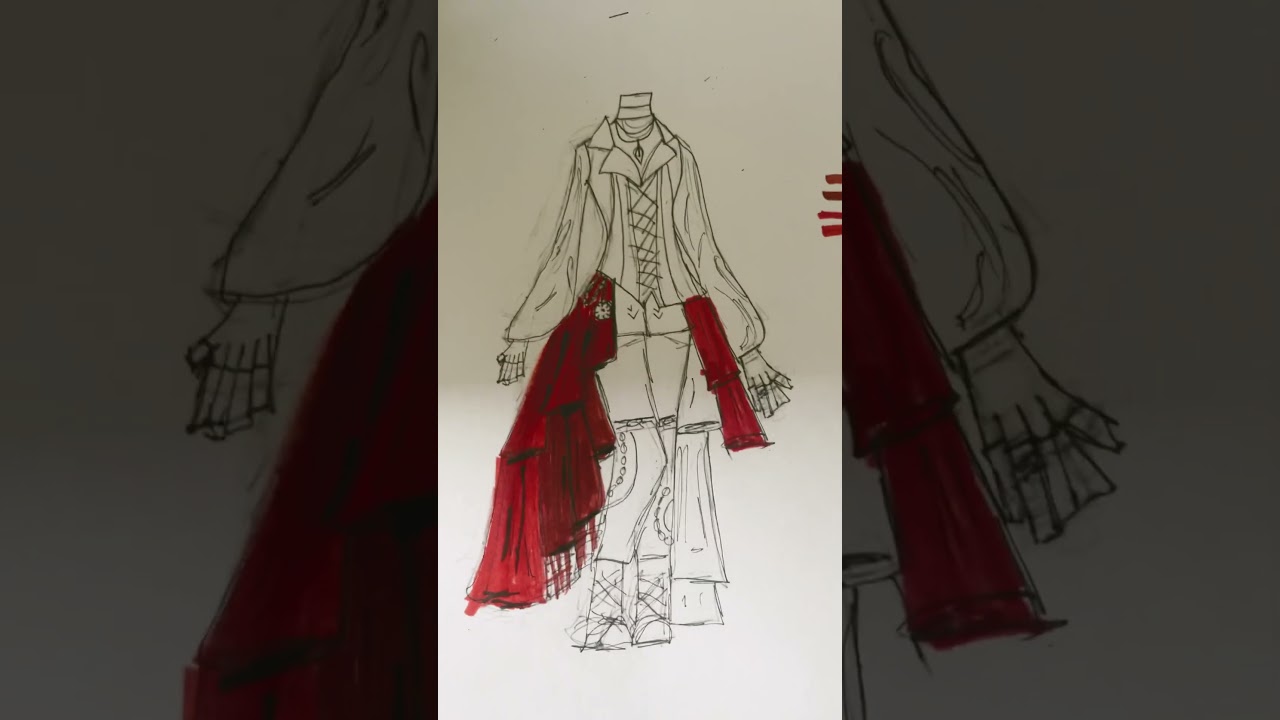 Part 1 of drawing fits inspired by books!! 