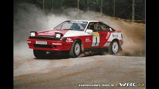 Best of..International South Swedish Rally 1989. Action