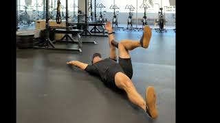Aidan Wright | Ipsilateral Foam Roller Deadbug