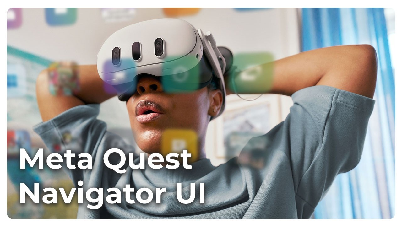 How to use Navigator UI on Meta Quest - YouTube