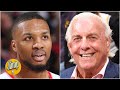 Ric Flair on collaborating with Damian Lillard to create Adidas sneaker | The Jump