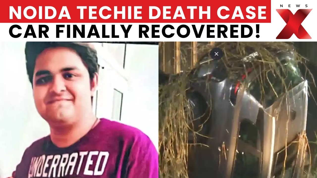 Noida Techie Case: Noida Engineer Yuvraj’s Car Pulled Out After 3 Days, Builder Arrested