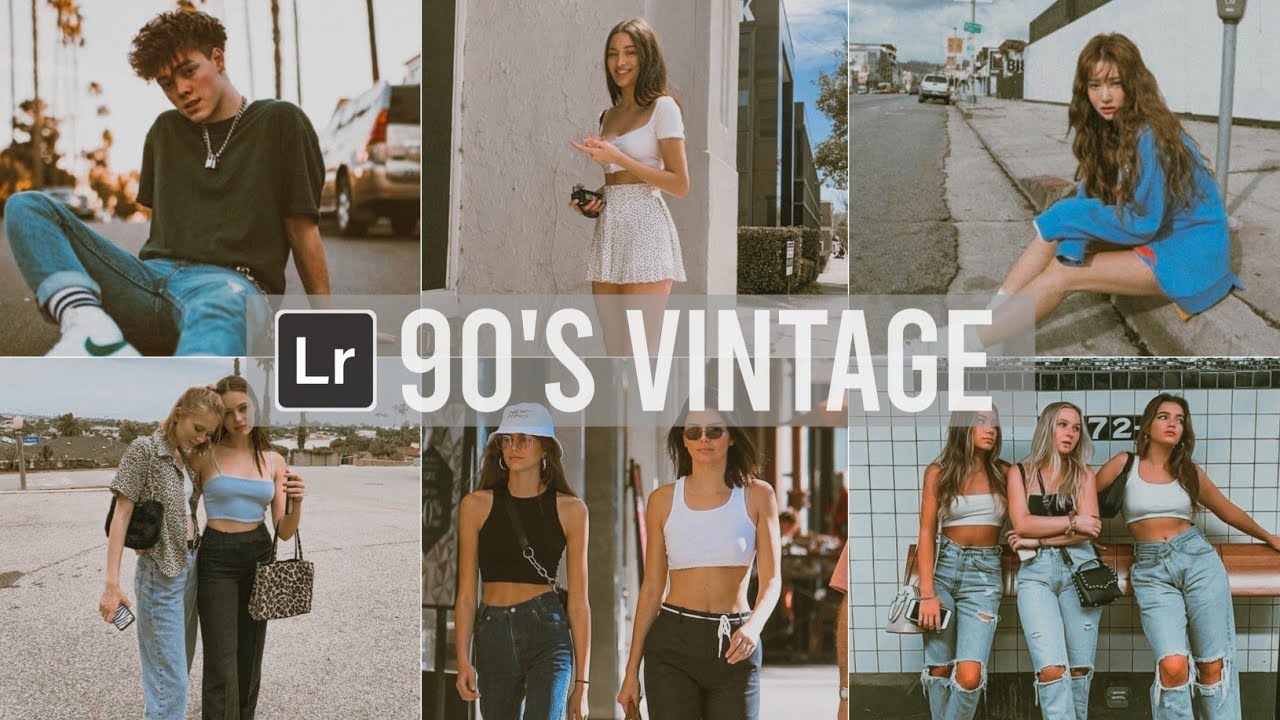 [NO PASSWORD] RETRO VINTAGE 90s| PRESET ALA 90an | LIGHTROOM MOBILE ...