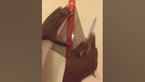 Center of Mass of Right Triangle