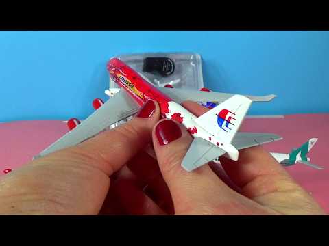 Red Malaysia A380, Airbus Beluga & 4 More Rare Models Up Close!