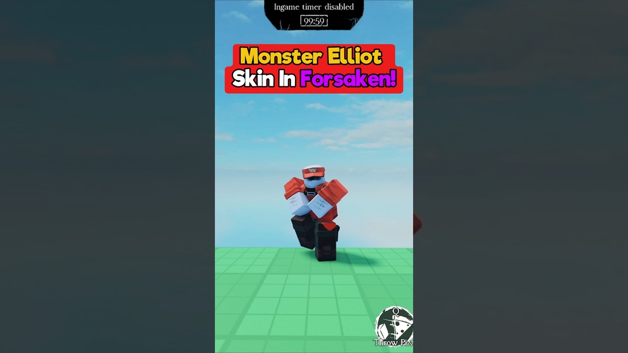 How to Get The Monster Elliot Skin in Forsaken! 
