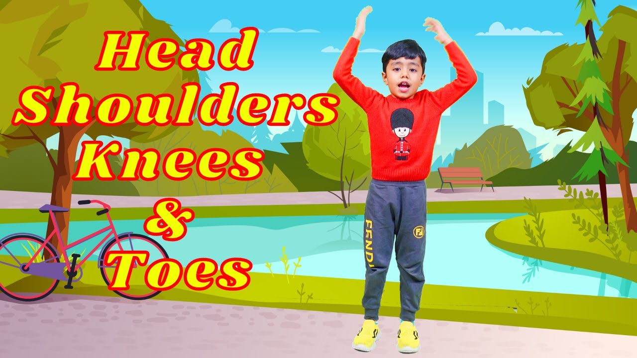 Head Shoulder knees and toes | Nursery rhymes | Exercise song for kids ...