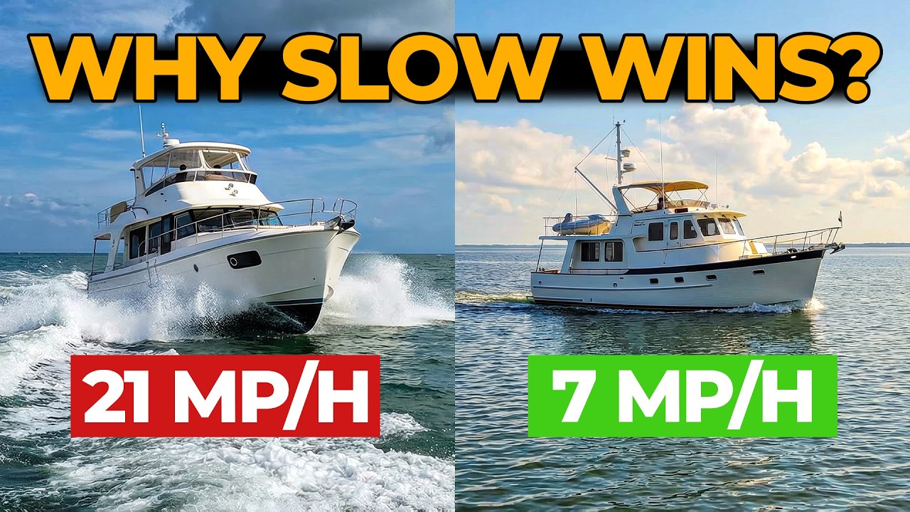 Why Slow Trawlers Make More Sense Than Fast Trawlers