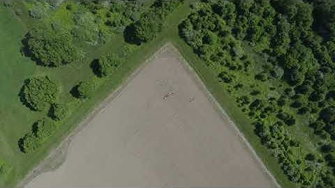 Potomac River Soil Sample Footage from in the sky with music test