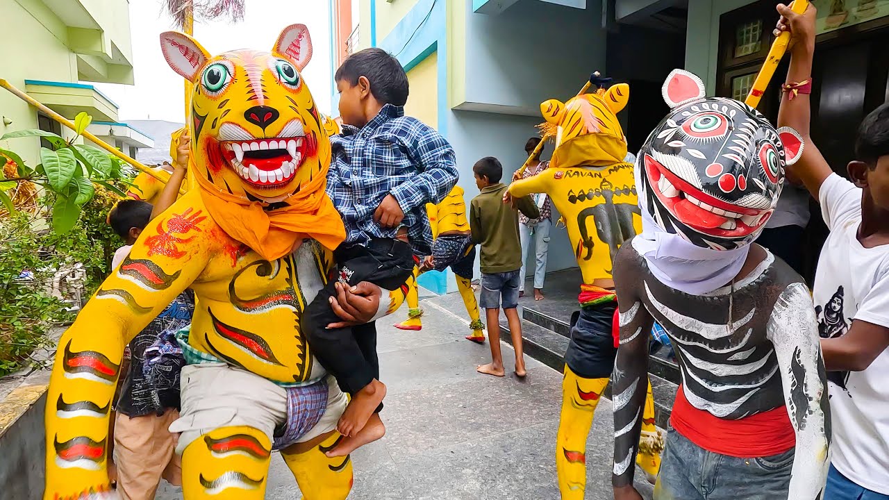 🐯🐯 Korutla Peddapuli Dance 🐯🐯 | ABM Creations
