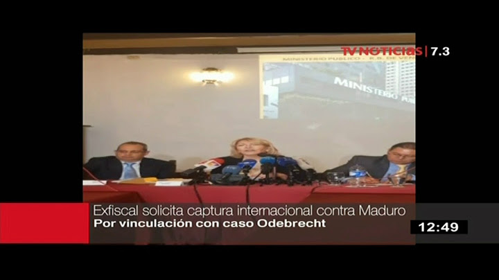 La exfiscal, Luisa Ortega, solicita al Supremo venezolano la captura internacional de Nicolás Maduro