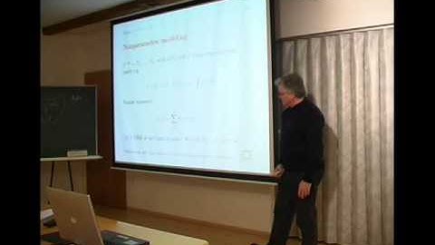 Modern Non-Parametric Statistics Part 1