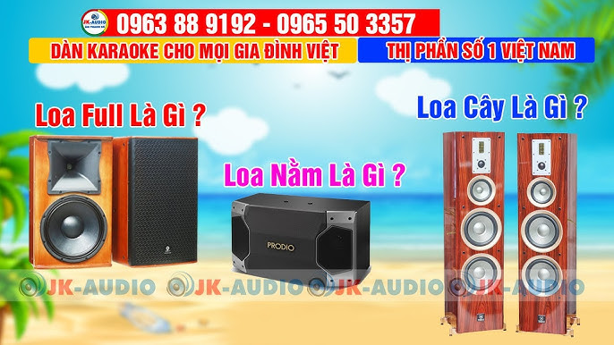 Hiểu cho đúng “Loa Full - Loa Cây - Loa Nằm” là gì? Tránh Mất Tiền ...