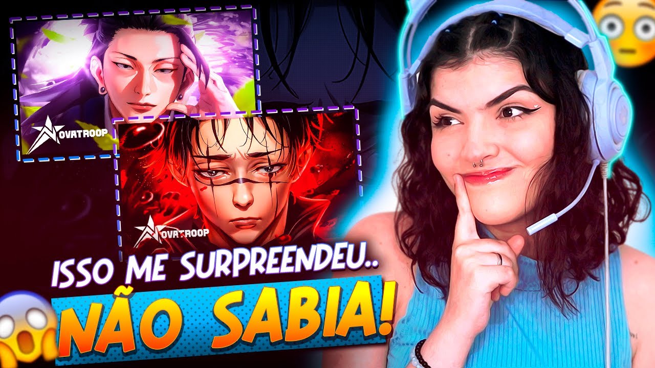 2 EM 1 JUJUTSU KAISEN!!🔥 Obra-Prima - Choso + Gosto Do Mal - Suguru Geto | Novatroop